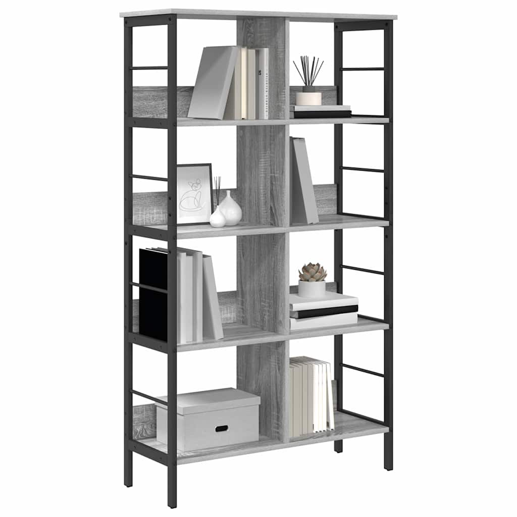 Boekenkast Grijs Sonoma 82 x 32 x 144,5 cm Bewerkt hout