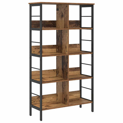 Boekenkast Oud Hout 82 x 32 x 144,5 cm Bewerkt hout