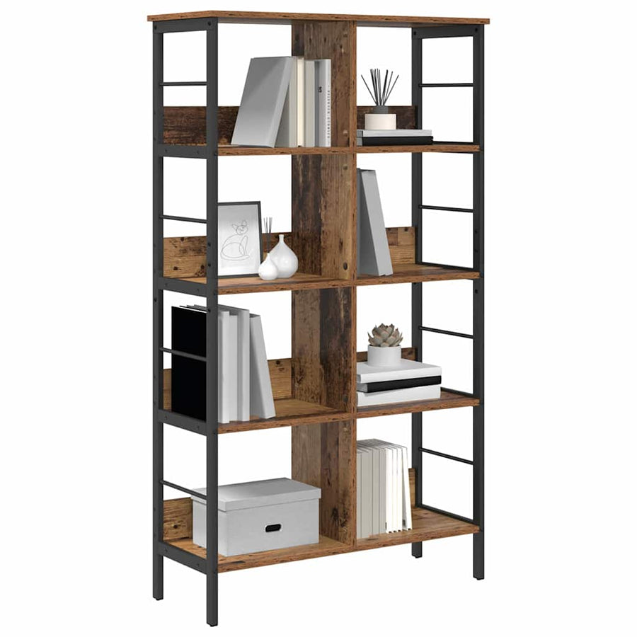 Boekenkast Oud Hout 82 x 32 x 144,5 cm Bewerkt hout