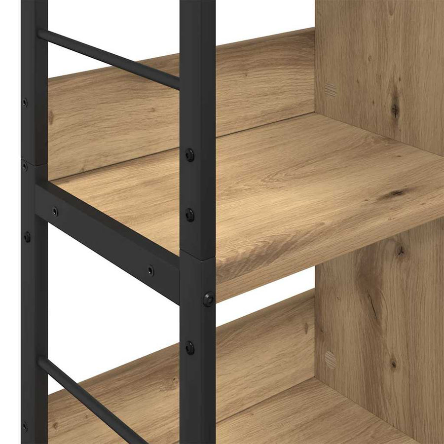 Boekenkast Artisan Eiken 82 x 32 x 144,5 cm Bewerkt hout