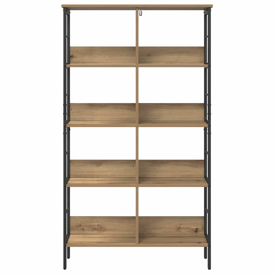 Boekenkast Artisan Eiken 82 x 32 x 144,5 cm Bewerkt hout