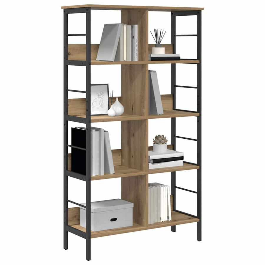 Boekenkast Artisan Eiken 82 x 32 x 144,5 cm Bewerkt hout