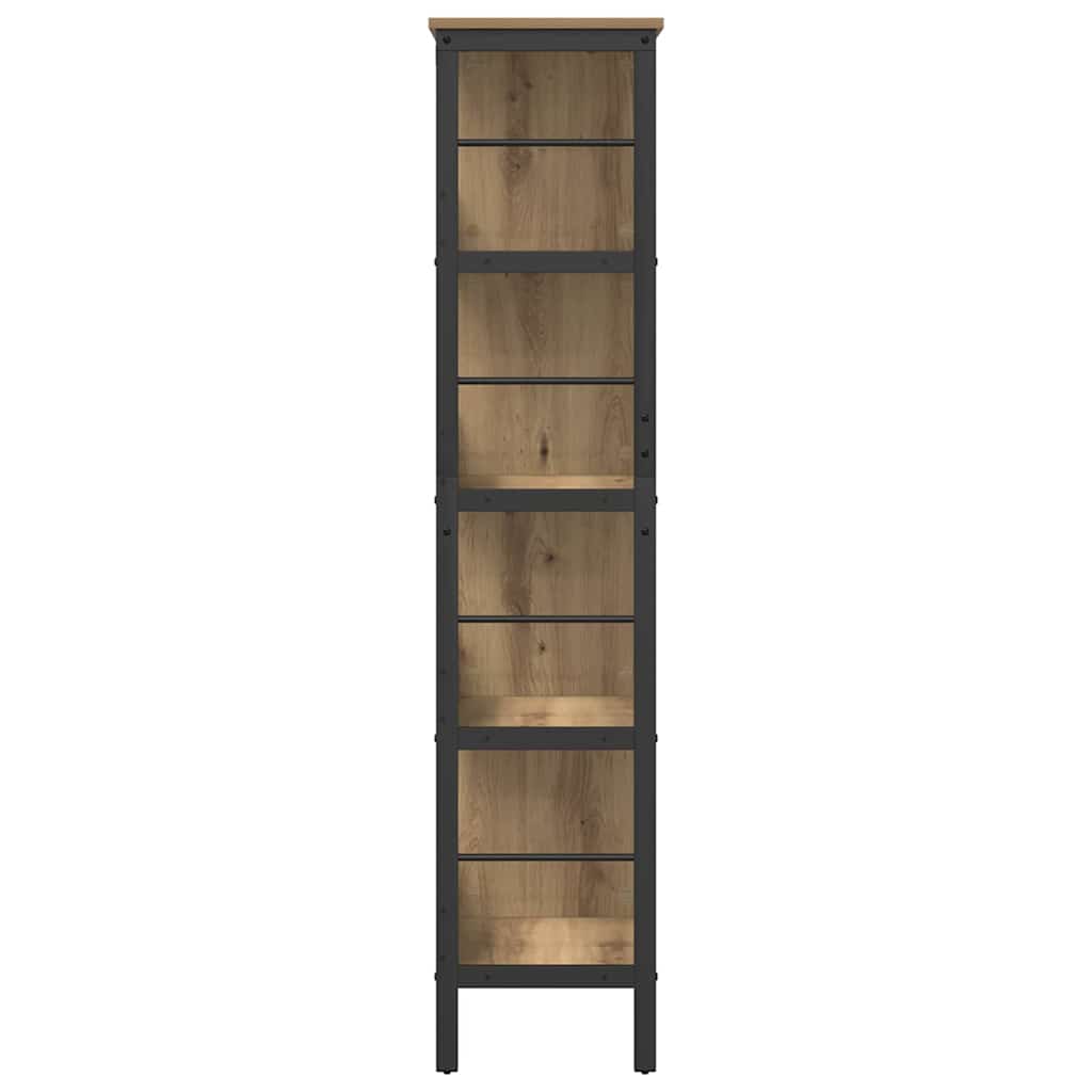 Boekenkast Artisan Eiken 82 x 32 x 144,5 cm Bewerkt hout