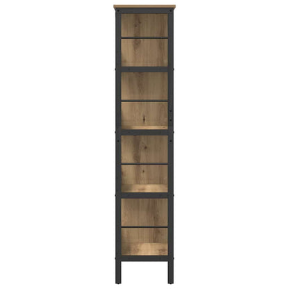 Boekenkast Artisan Eiken 82 x 32 x 144,5 cm Bewerkt hout