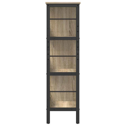 Boekenkast Sonoma Eiken 82 x 32 x 112 cm Bewerkt hout