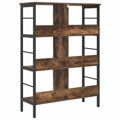 Boekenkast Gerookt eiken 82 x 32 x 112 cm Bewerkt hout