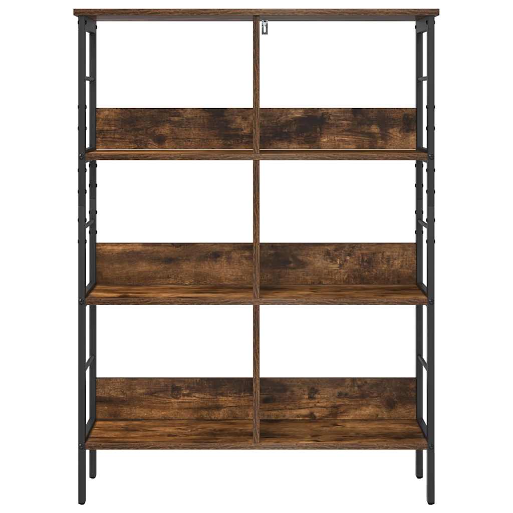 Boekenkast Gerookt eiken 82 x 32 x 112 cm Bewerkt hout