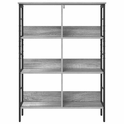 Boekenkast Grijs Sonoma 82 x 32 x 112 cm Bewerkt hout