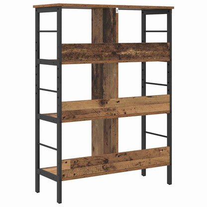 Boekenkast Oud Hout 82 x 32 x 112 cm Bewerkt hout