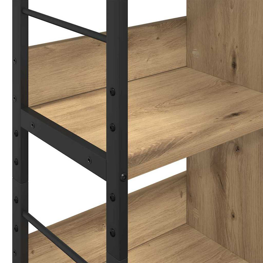 Boekenkast Artisan Eiken 82 x 32 x 112 cm Bewerkt hout