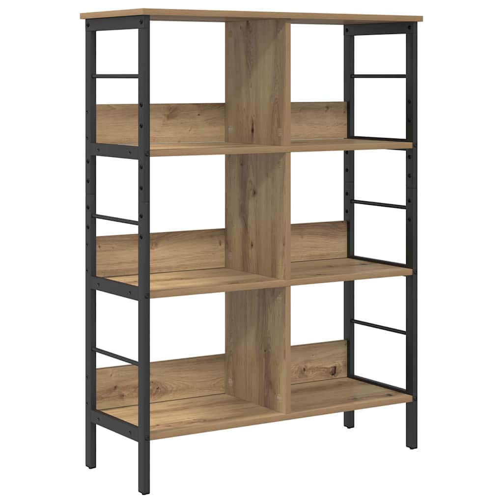 Boekenkast Artisan Eiken 82 x 32 x 112 cm Bewerkt hout