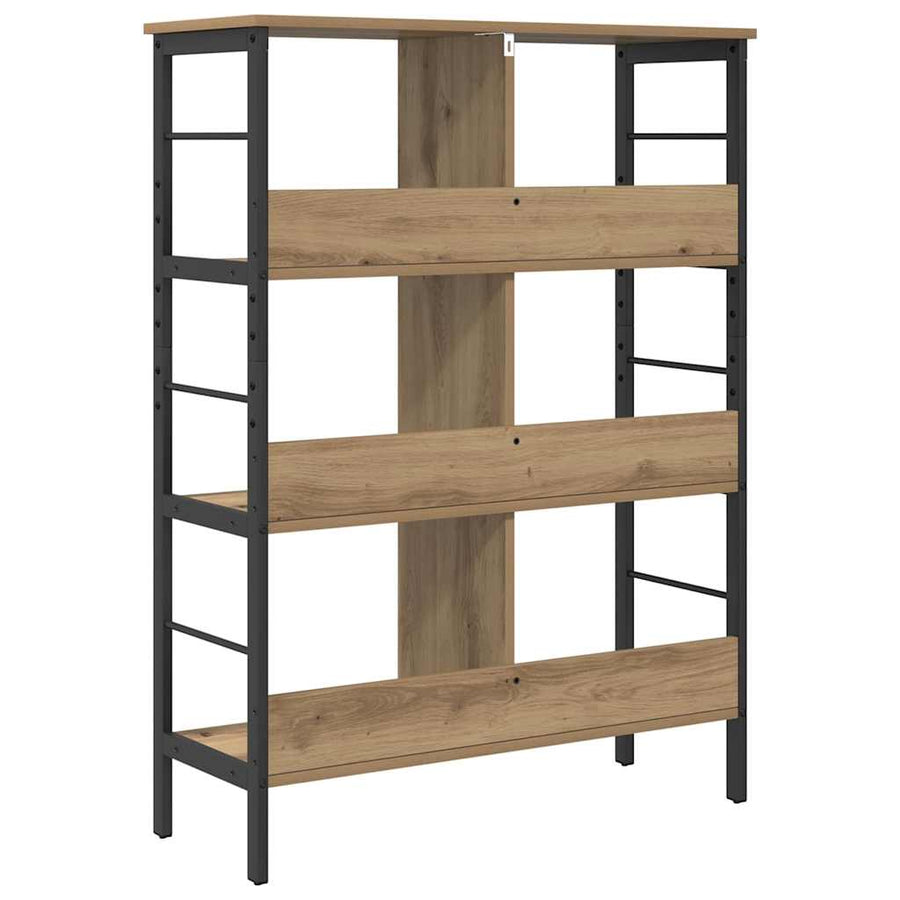 Boekenkast Artisan Eiken 82 x 32 x 112 cm Bewerkt hout