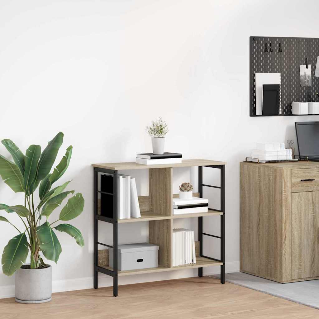 Boekenkast Sonoma Eiken 82 x 32 x 79 cm Bewerkt hout
