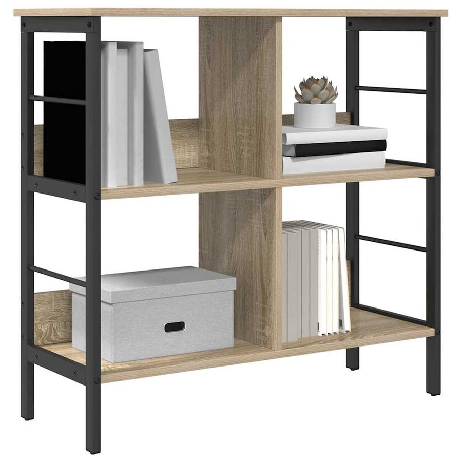 Boekenkast Sonoma Eiken 82 x 32 x 79 cm Bewerkt hout