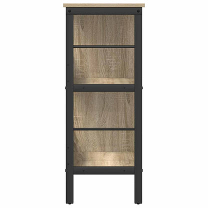 Boekenkast Sonoma Eiken 82 x 32 x 79 cm Bewerkt hout
