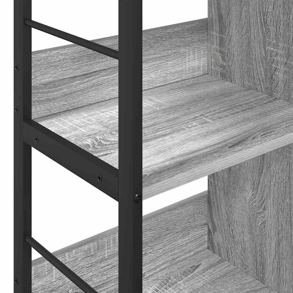 Boekenkast Grijs Sonoma 82 x 32 x 79 cm Bewerkt hout