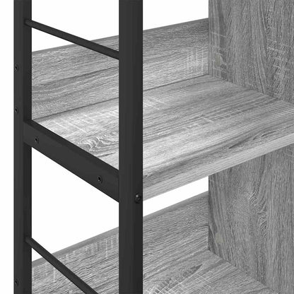 Boekenkast Grijs Sonoma 82 x 32 x 79 cm Bewerkt hout