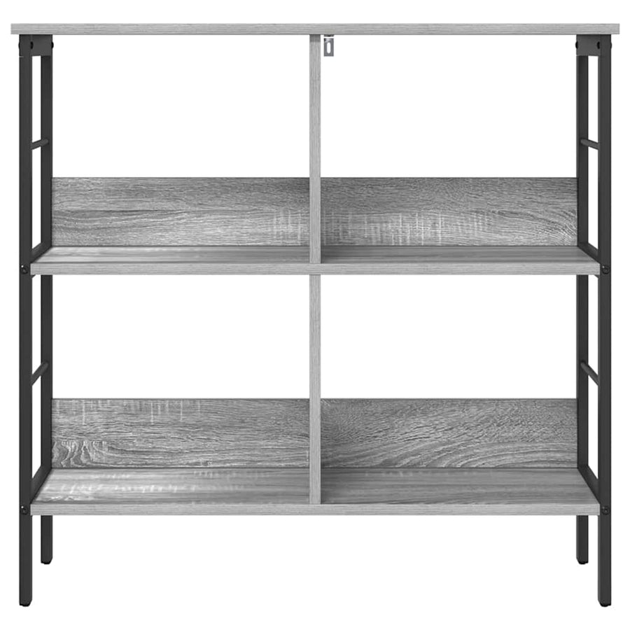 Boekenkast Grijs Sonoma 82 x 32 x 79 cm Bewerkt hout