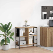 Boekenkast Artisan eiken 82x32x79 cm