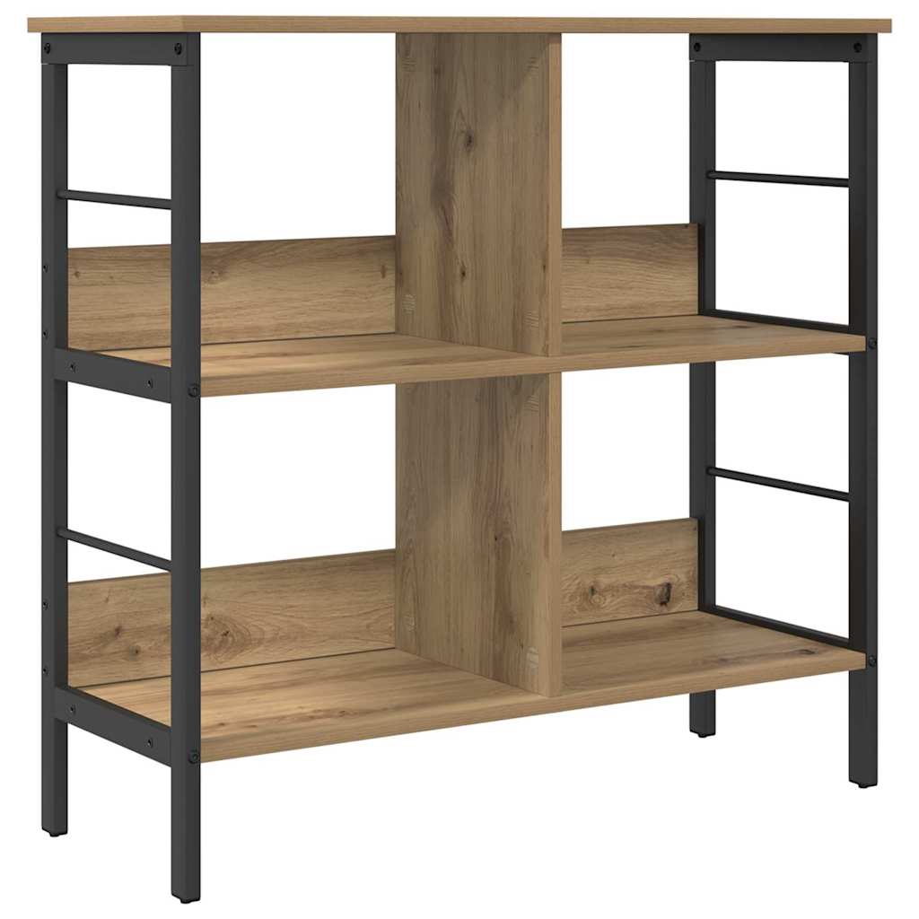 Boekenkast Artisan Eiken 82 x 32 x 79 cm Bewerkt hout