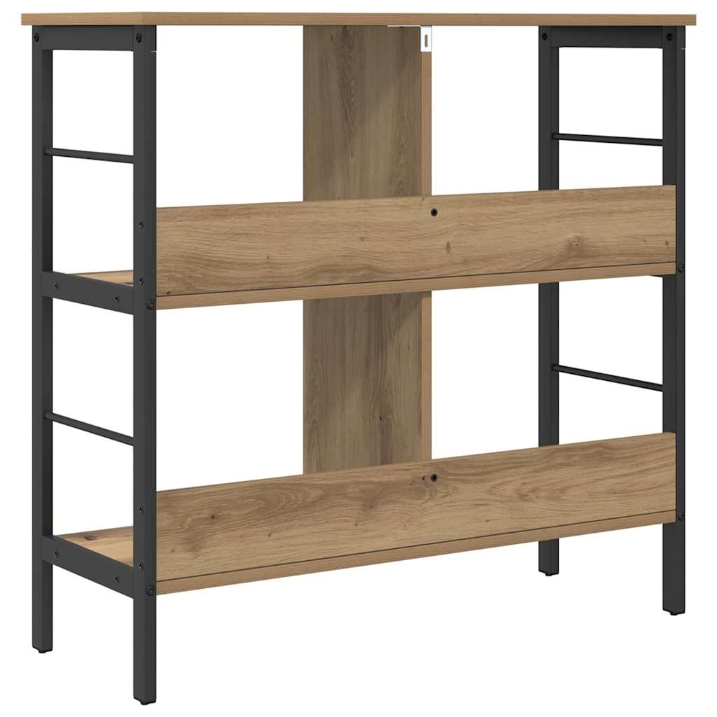 Boekenkast Artisan Eiken 82 x 32 x 79 cm Bewerkt hout