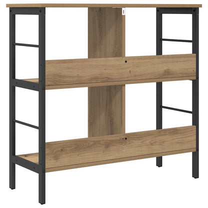 Boekenkast Artisan Eiken 82 x 32 x 79 cm Bewerkt hout