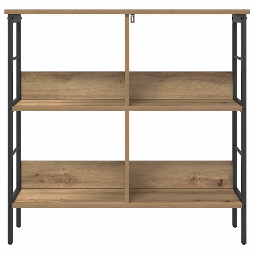 Boekenkast Artisan Eiken 82 x 32 x 79 cm Bewerkt hout