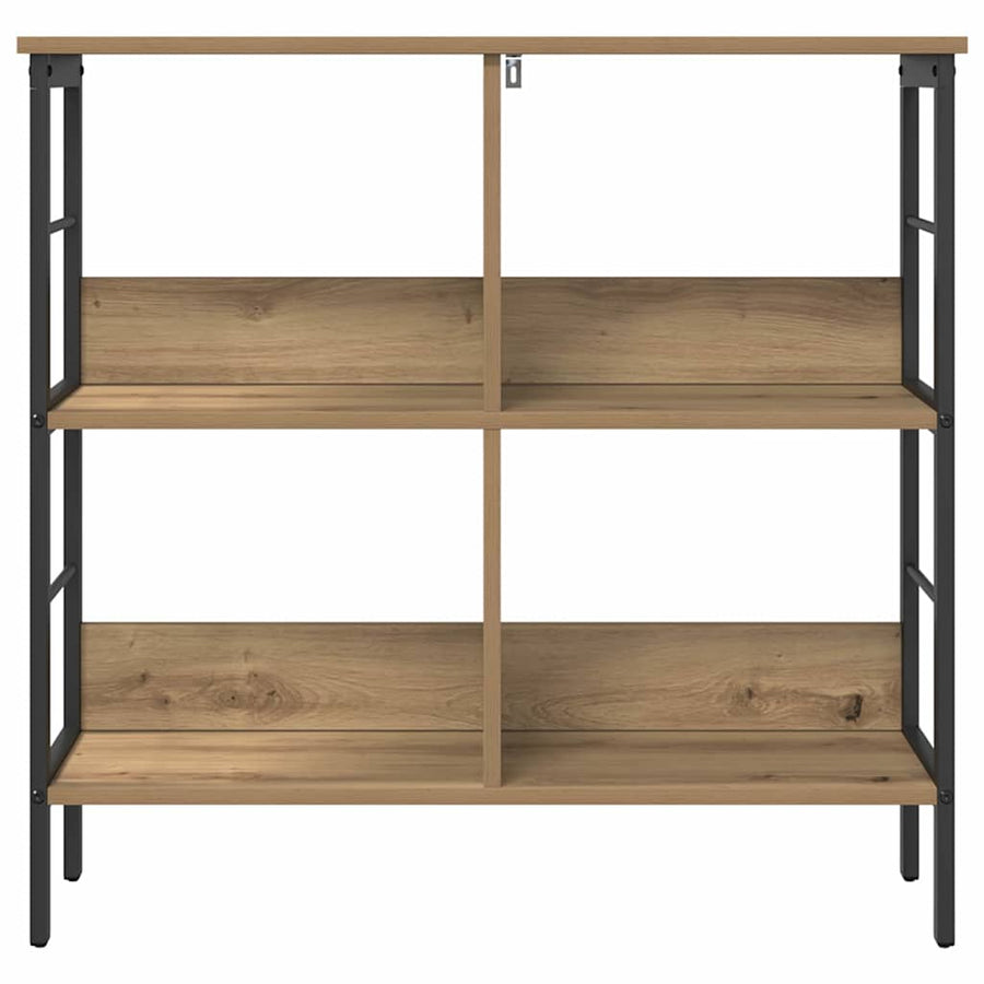 Boekenkast Artisan Eiken 82 x 32 x 79 cm Bewerkt hout