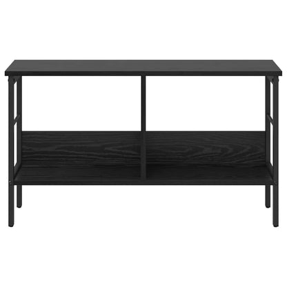 Boekenkast Zwart Eiken 82 x 32 x 47 cm Bewerkt hout