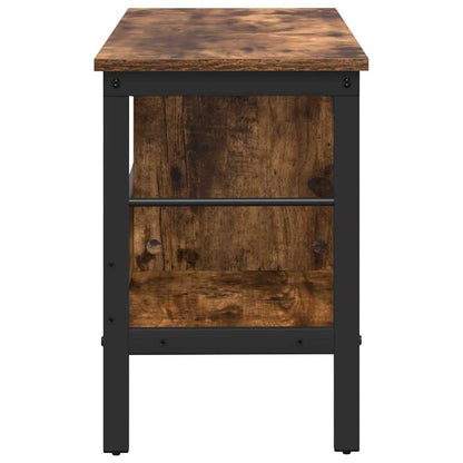 Boekenkast Gerookt eiken 82 x 32 x 47 cm Bewerkt hout