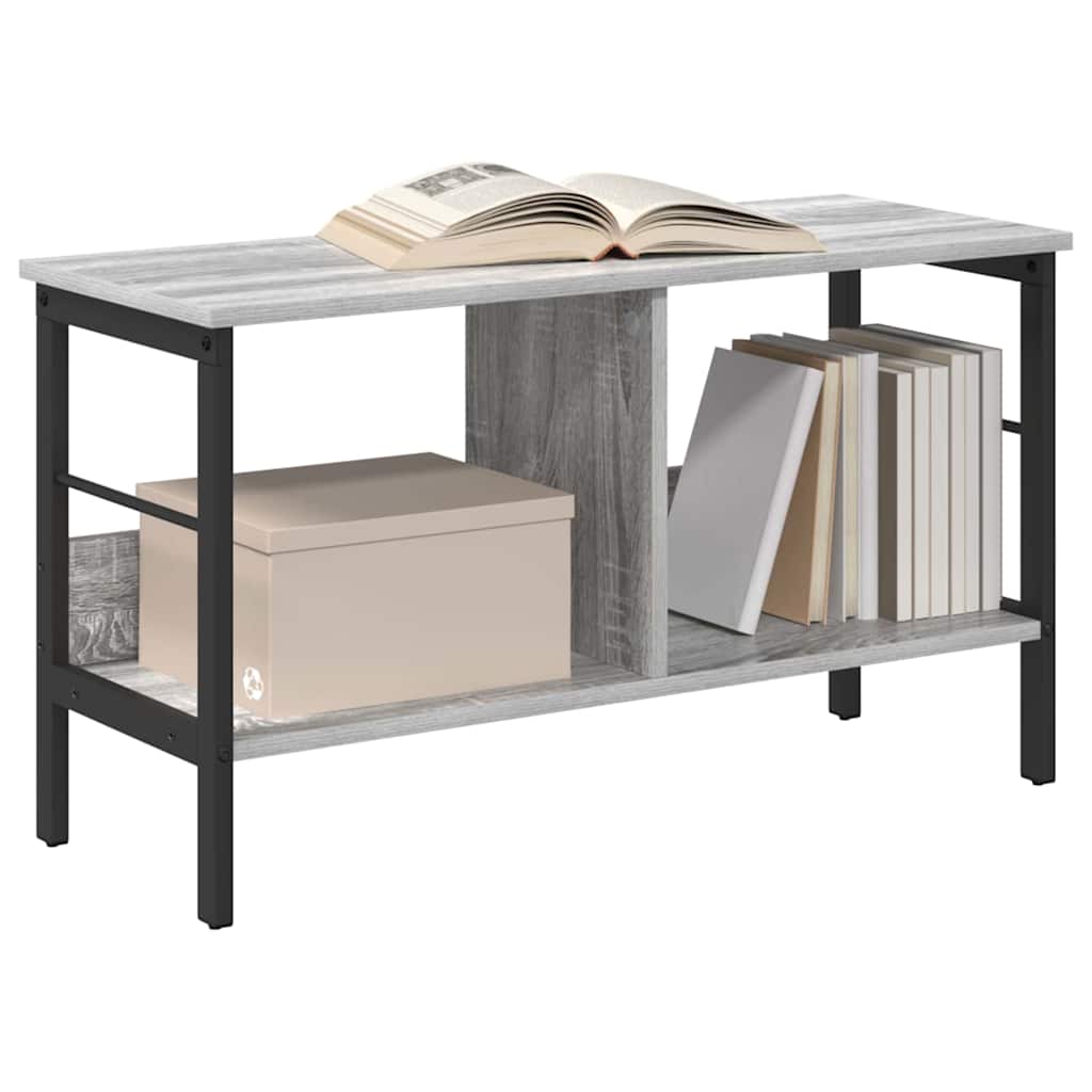 Boekenkast Grijs Sonoma 82 x 32 x 47 cm Bewerkt hout