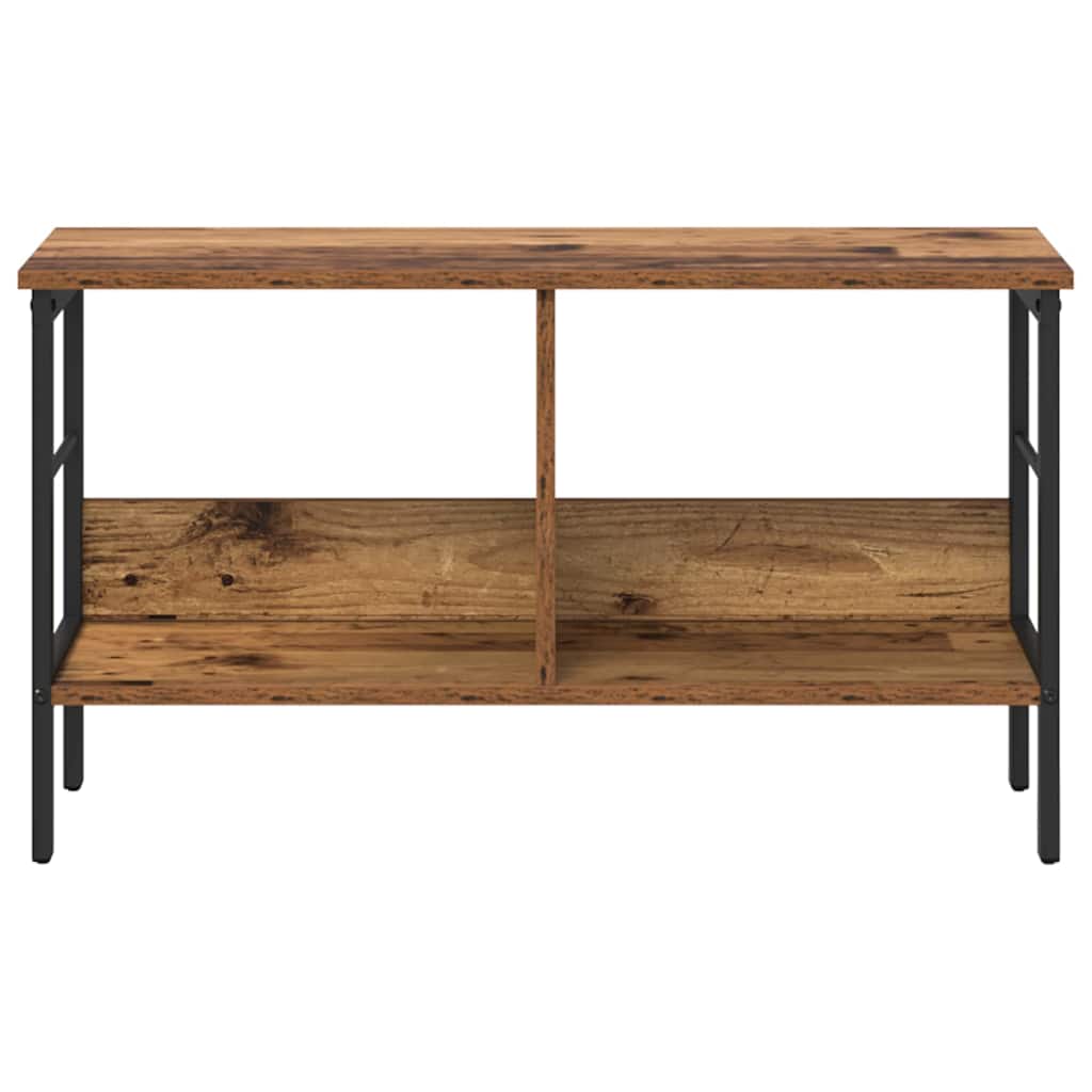 Boekenkast Oud Hout 82 x 32 x 47 cm Bewerkt hout