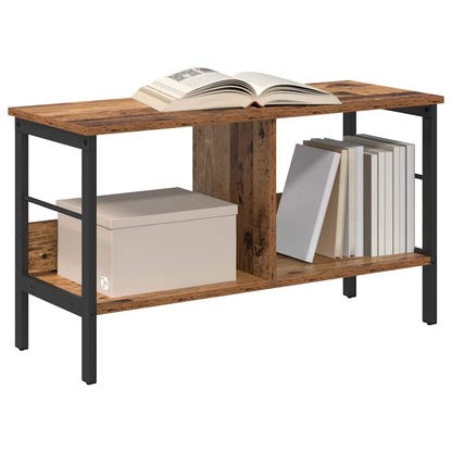 Boekenkast Oud Hout 82 x 32 x 47 cm Bewerkt hout