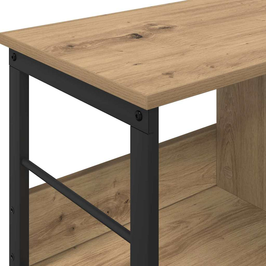 Boekenkast Artisan Eiken 82 x 32 x 47 cm Bewerkt hout