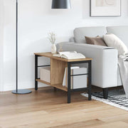 Boekenkast artisan eiken 82x32x47 cm bewerkt hout