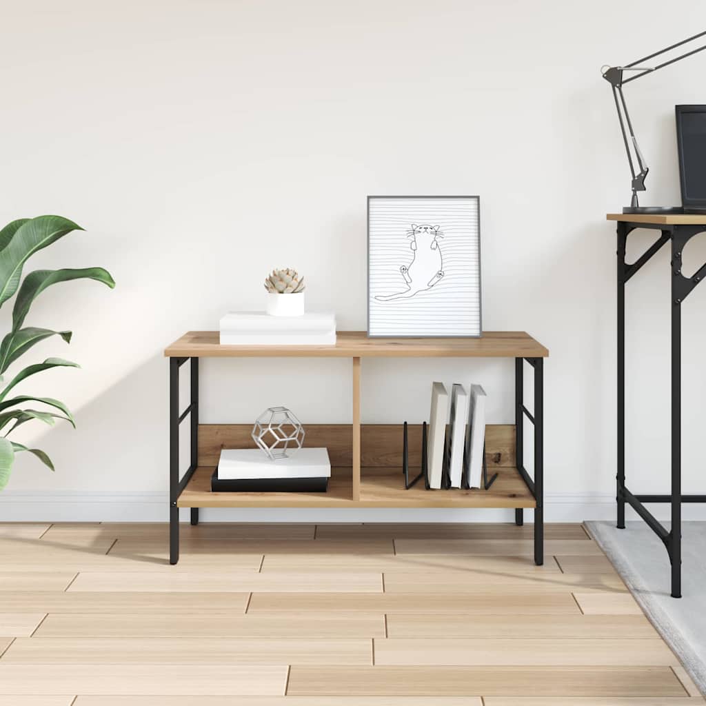 Boekenkast Artisan Eiken 82 x 32 x 47 cm Bewerkt hout