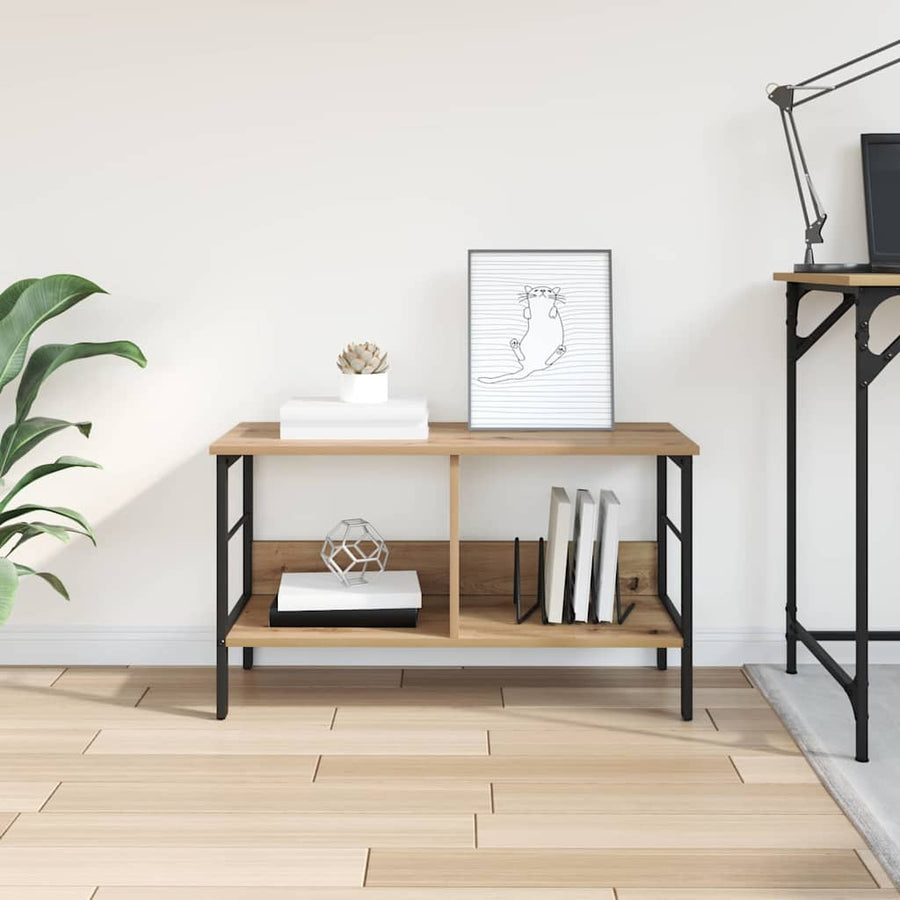Boekenkast Artisan Eiken 82 x 32 x 47 cm Bewerkt hout