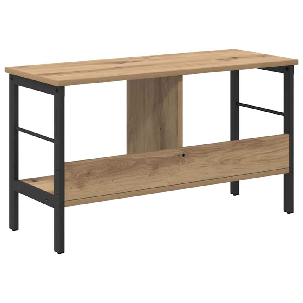 Boekenkast Artisan Eiken 82 x 32 x 47 cm Bewerkt hout