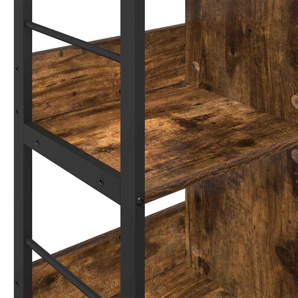 Boekenkast Gerookt eiken 102 x 32 x 104,5 cm Bewerkt hout