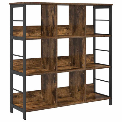 Boekenkast Gerookt eiken 102 x 32 x 104,5 cm Bewerkt hout