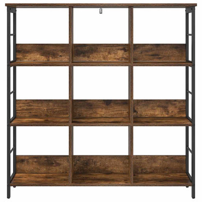 Boekenkast Gerookt eiken 102 x 32 x 104,5 cm Bewerkt hout