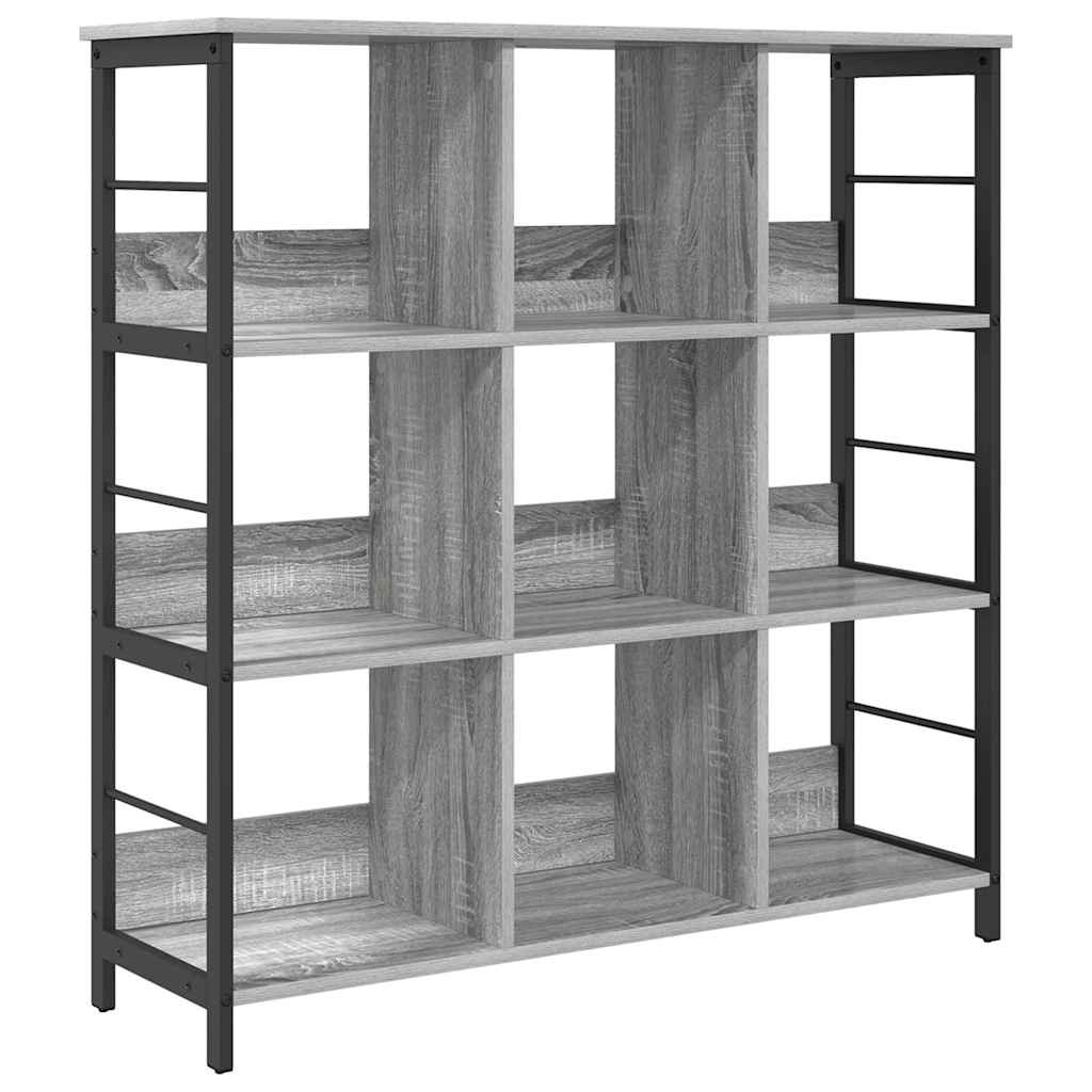 Boekenkast Grijs Sonoma 102 x 32 x 104,5 cm Bewerkt hout