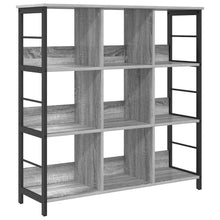 Boekenkast Grijs Sonoma 102 x 32 x 104,5 cm Bewerkt hout