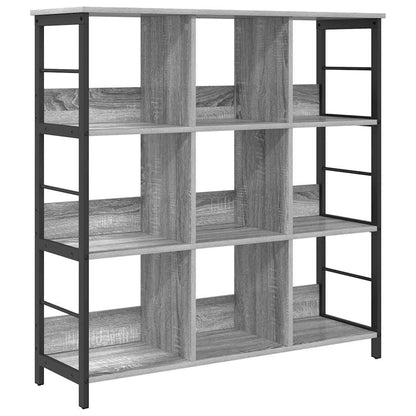 Boekenkast Grijs Sonoma 102 x 32 x 104,5 cm Bewerkt hout