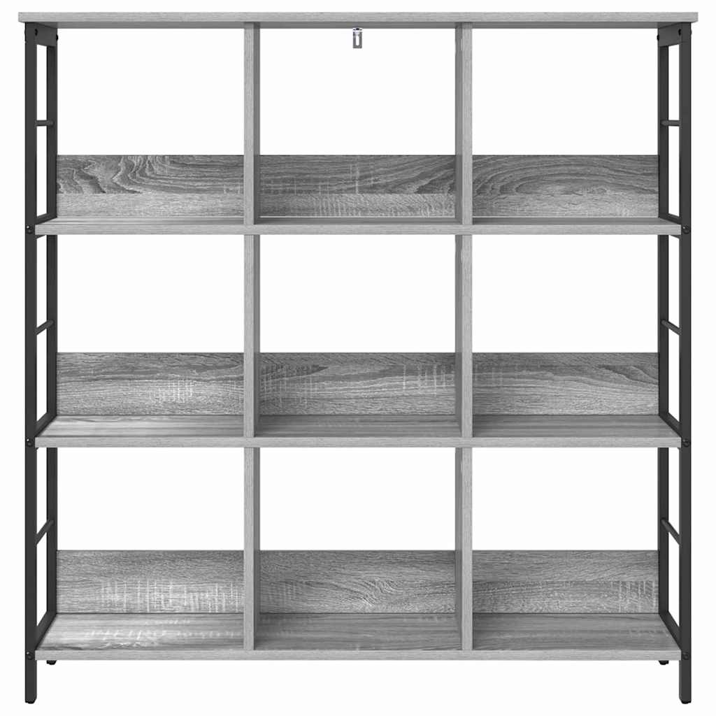 Boekenkast Grijs Sonoma 102 x 32 x 104,5 cm Bewerkt hout