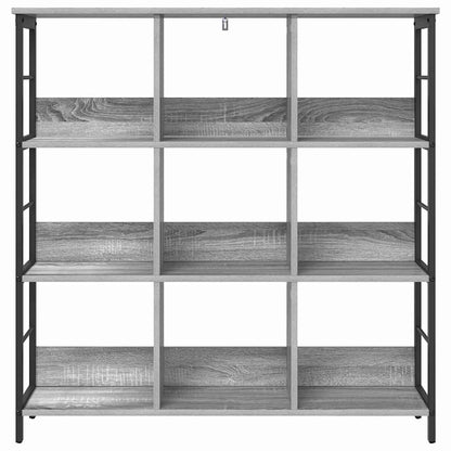 Boekenkast Grijs Sonoma 102 x 32 x 104,5 cm Bewerkt hout