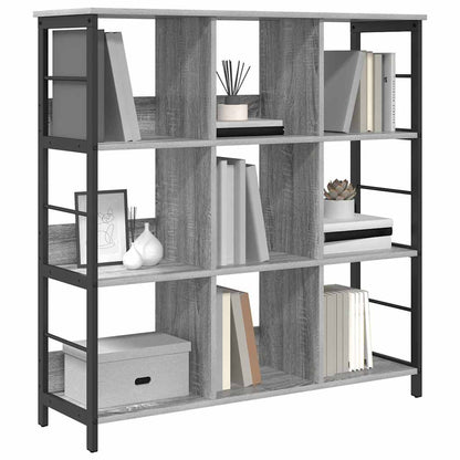 Boekenkast Grijs Sonoma 102 x 32 x 104,5 cm Bewerkt hout