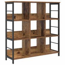 Boekenkast Oud Hout 102 x 32 x 104,5 cm Bewerkt hout