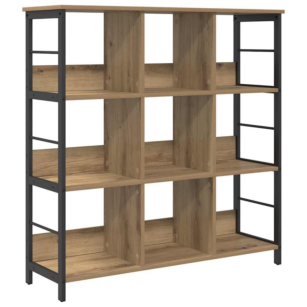 Boekenkast Artisan Eiken 102 x 32 x 104,5 cm Bewerkt hout