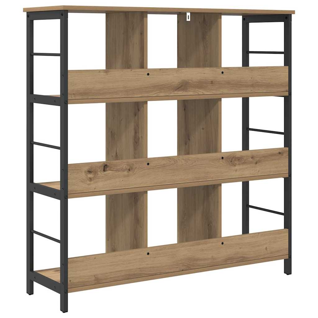 Boekenkast Artisan Eiken 102 x 32 x 104,5 cm Bewerkt hout